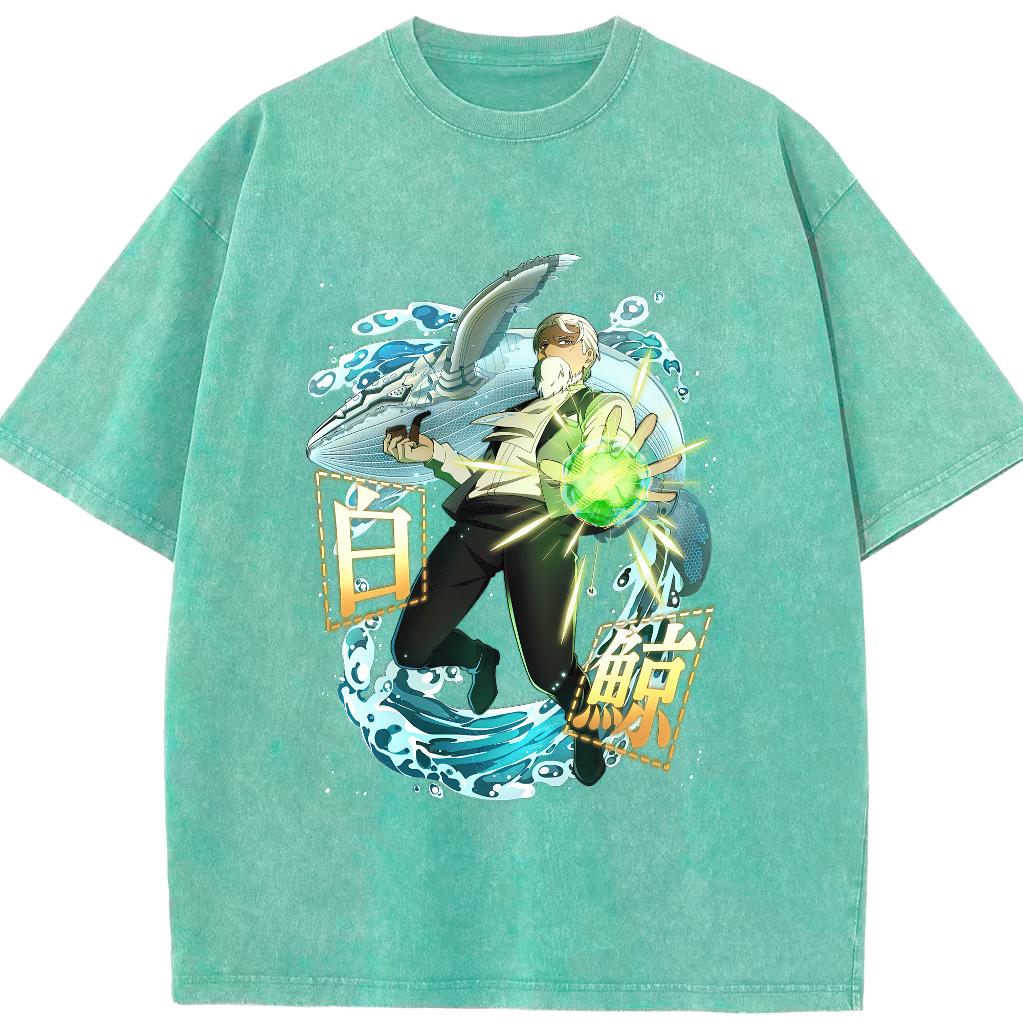 （画像用） 文豪ストレイドッグス Bungo Stray Dogs 綿100% ヴィンテージ風 半袖Tシャツ（フロントプリント）
